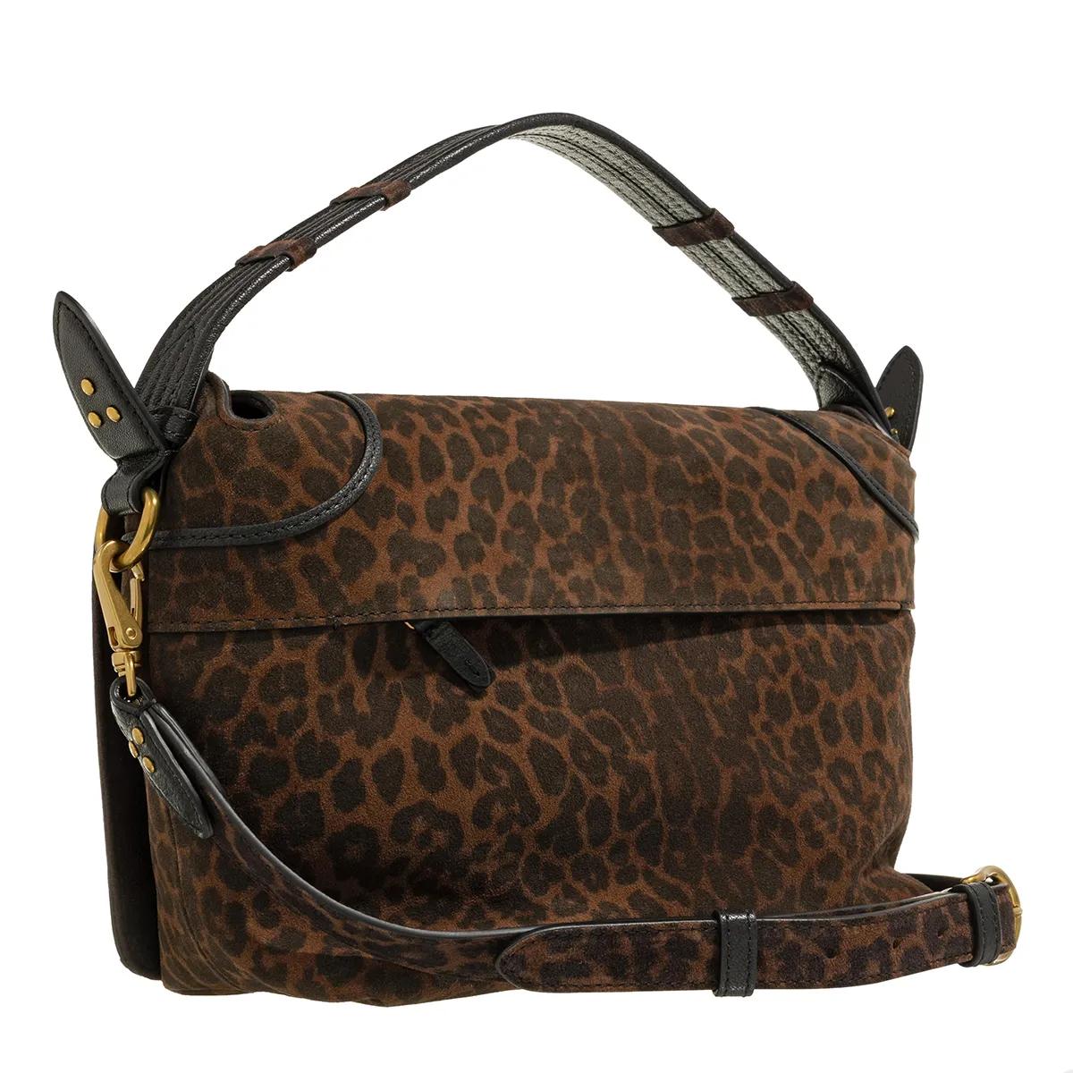 Jerome Dreyfuss Hobo bags Pepito M in luipaardprint