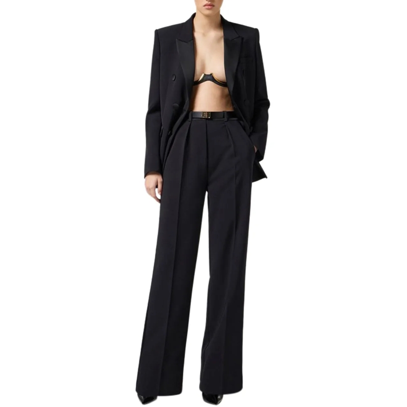 Elisabetta Franchi Hose Trousers Black schwarz(Image 2)