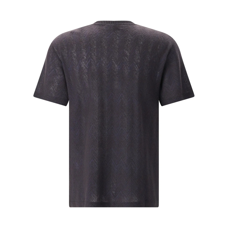 Missoni T-Shirt T-Shirt aus Kaschmir-Mix rot(Image 3)