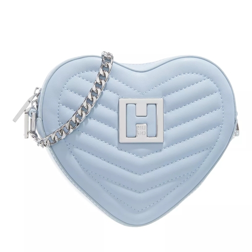 Hugo Jodie Heart Bag-Q 10245651 01 Light/Pastel Blue Borsetta a tracolla