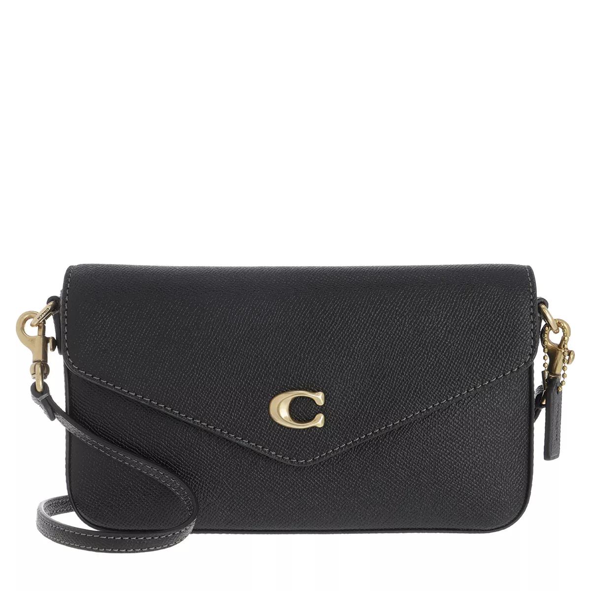 Coach Mini Pochette schwarz Gold