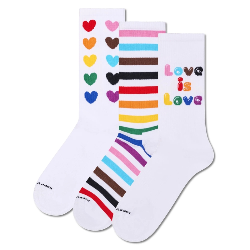 Happy Socks  Pride Socks Gift 3P 3er Pack bunt