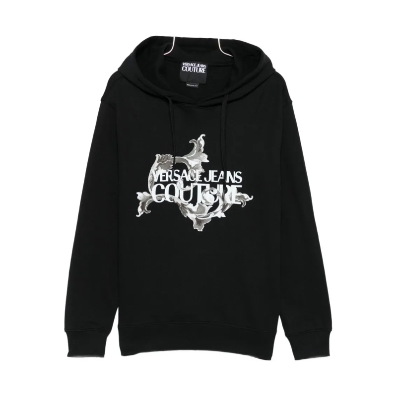 Versace Jeans Couture  Versace Jeans Couture Black Hoodie Black