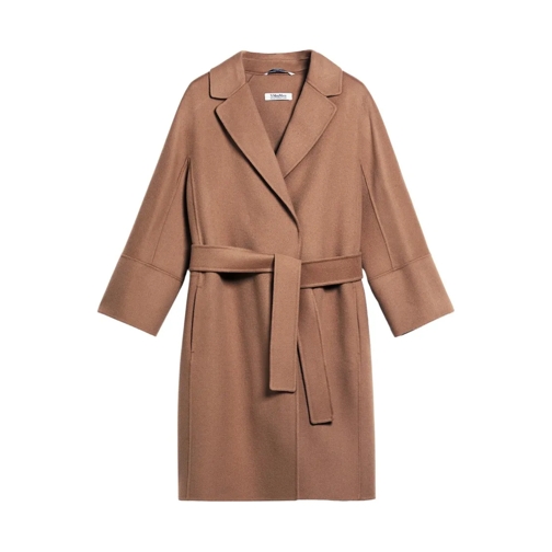 Max Mara Manteaux transitionnels Arona Open Coat Brown