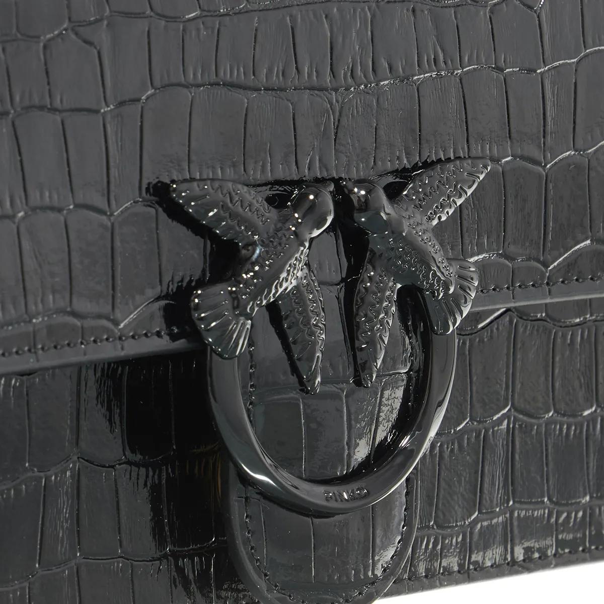 pinko Crossbody bags Love One Mini Dc in zwart
