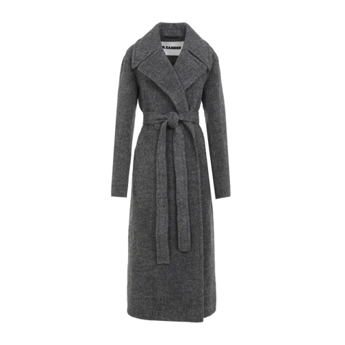 Jil Sander Trenchcoat Double Breasted Coat Grey