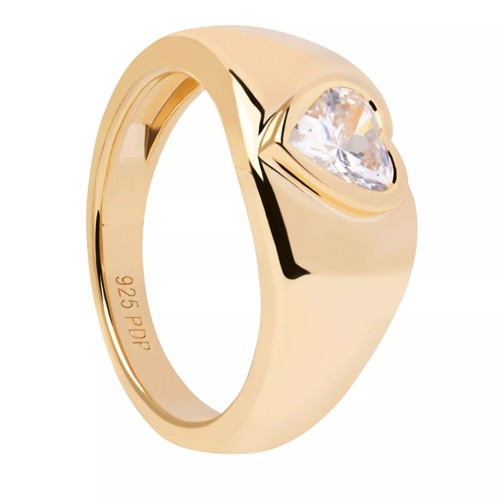 PDPAOLA Bright Heart Gold Ring Gold Anello