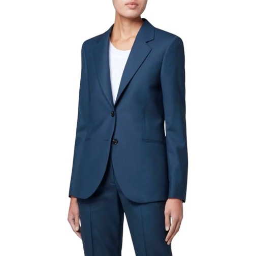 Paul Smith Blazer Veste traveling laine Bleu p�trole W1R 111P N00001 mehrfarbig