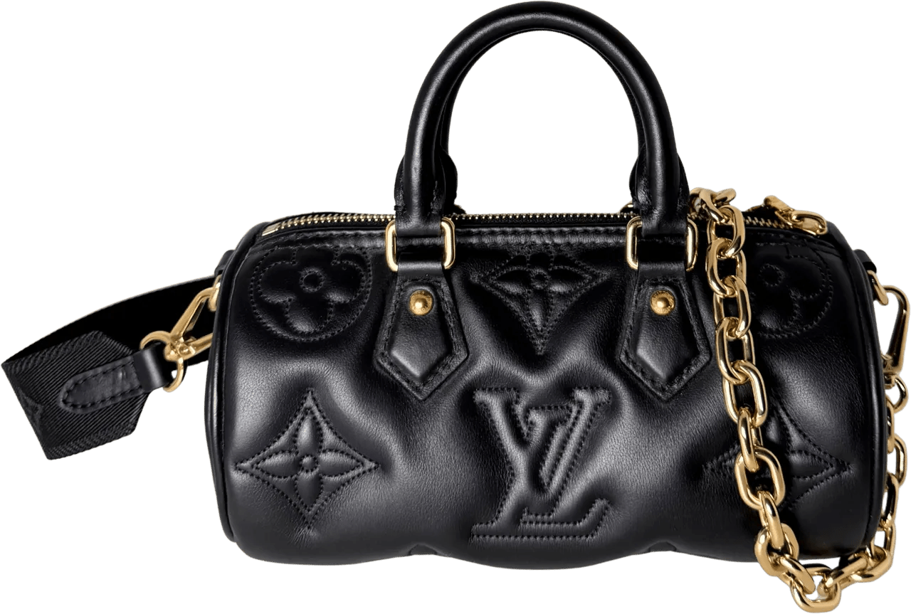 Louis Vuitton Hobo Bags - Louis Vuitton Papillon BB Bubblegram Handtasche Sc - Gr. unisize - in Schwarz - für Damen