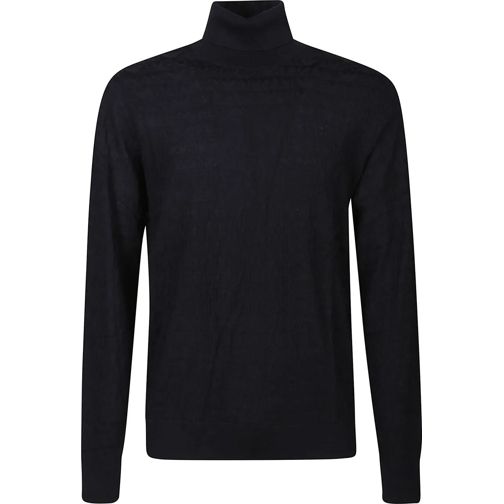 Emporio Armani  Turtle Neck Sweater Blue blau