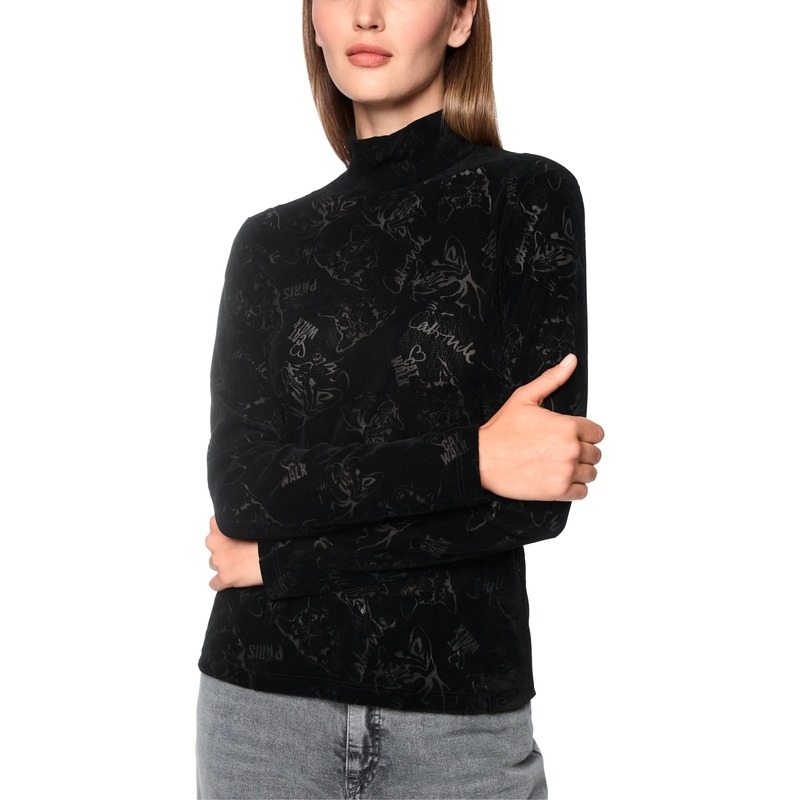 Marc Cain Longsleeve T-Shirt black new(Image 5)