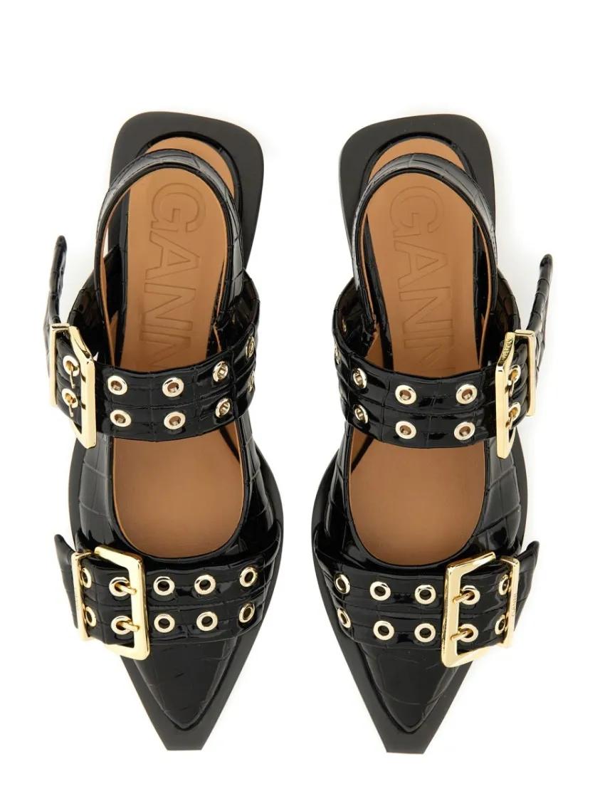 Thumbnail - Ballerina With Buckle - Gr. 37 (EU) - in Schwarz