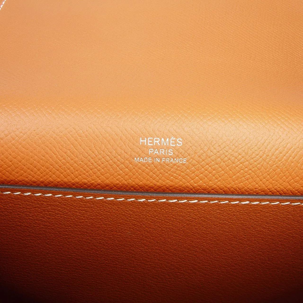 Thumbnail - Hermès Clutches - Epsom Octogone Clutch - Gr. unisize - in Braun - für Damen