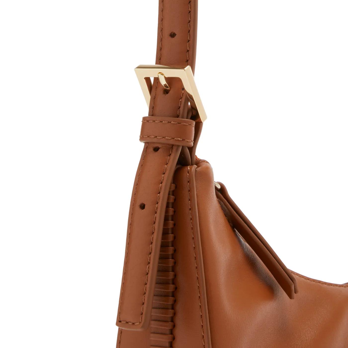 Tommy Hilfiger Hobo bags Crest Leather Shoulder Bag in bruin