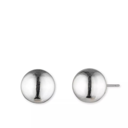 Lauren Ralph Lauren Earrings 8mm Ball Stud Silver Orecchini a bottone