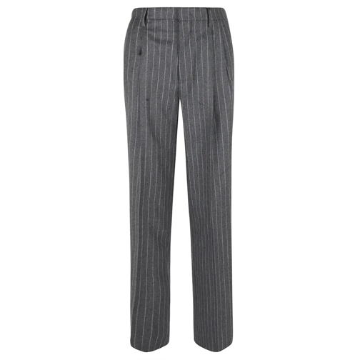 Tagliatore  Elegant Grey Virgin Wool Trousers Grey