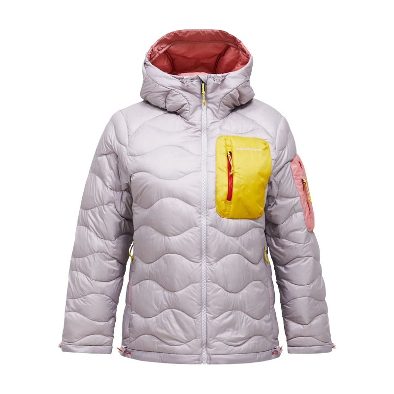 Peak Performance Übergangsjacke Jacke mit Logo grau