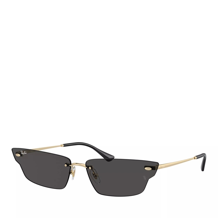 Ray ban square gold sales