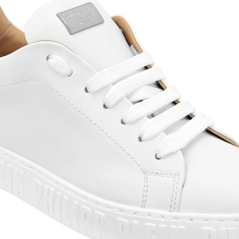 Philipp Plein Low-Top-Sneaker Low-Top Turnschuhe weiss(Image 2)