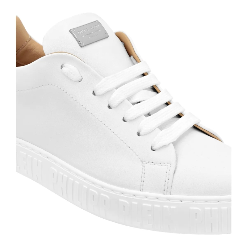 Philipp Plein Low-Top-Sneaker Low-Top Turnschuhe weiss(Image 5)