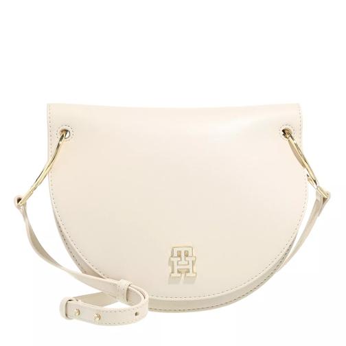 Tommy Hilfiger Th Chic Saddle Bag Sugarcane Cross body-väskor