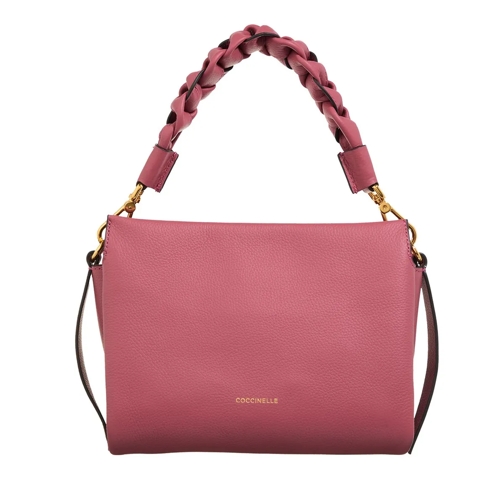 Coccinelle Boheme Grana Double Rosewood/Brandy Crossbodytas