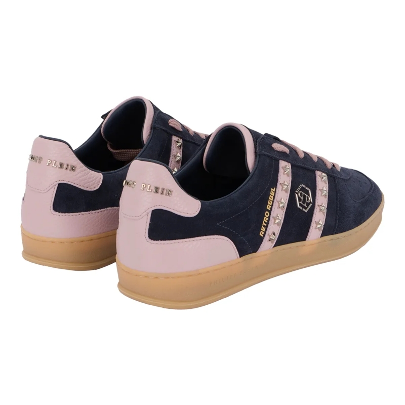 Philipp Plein Low-Top-Sneaker Elegante Einzigartigkeit für Ihre Freizeit mit die dunkel-blau(Image 3)