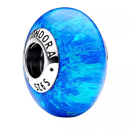 Pandora Opalescent Ocean Deep Blue Charm Blue Pendant