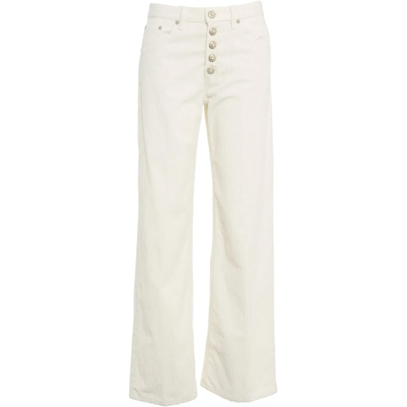 Dondup Hose Corduroy Pants 'Jaclyn Gioie' beige