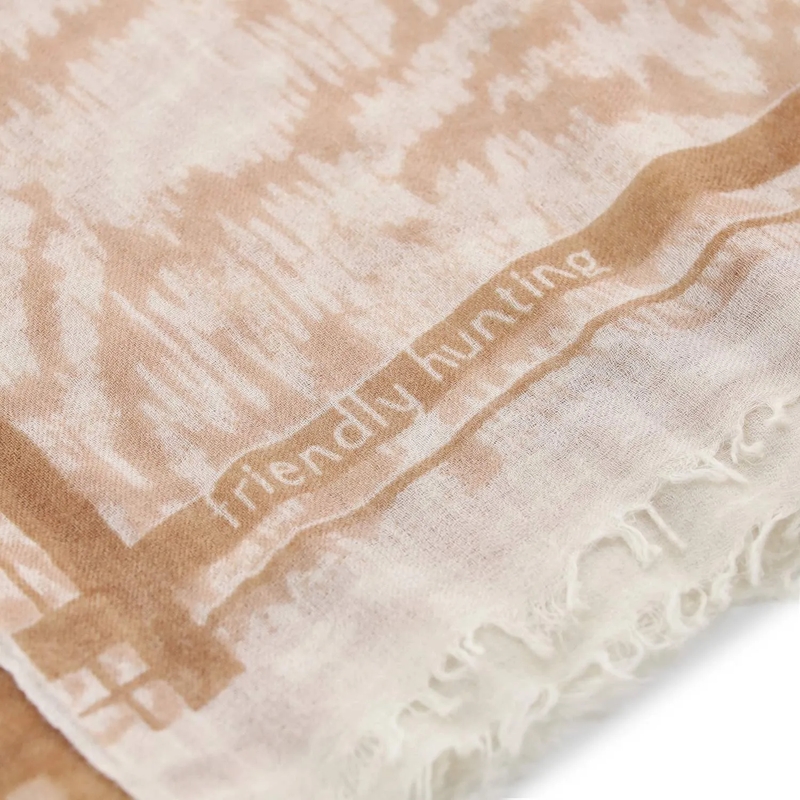 Friendly Hunting Leichter Schal Schal aus Kaschmir braun(Image 2)