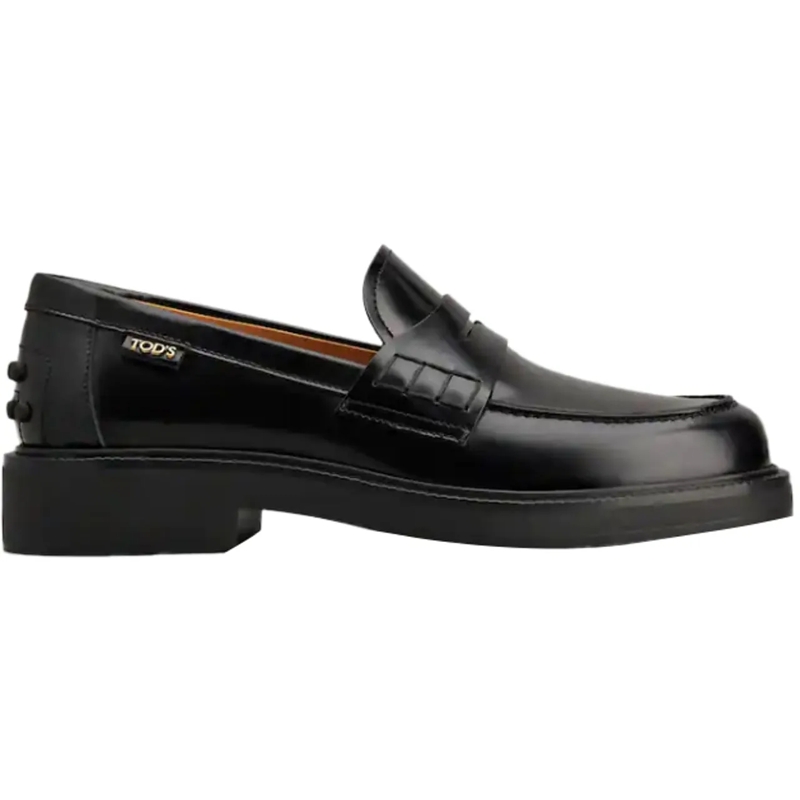 Tod's Mocassin Flat Shoes Black schwarz