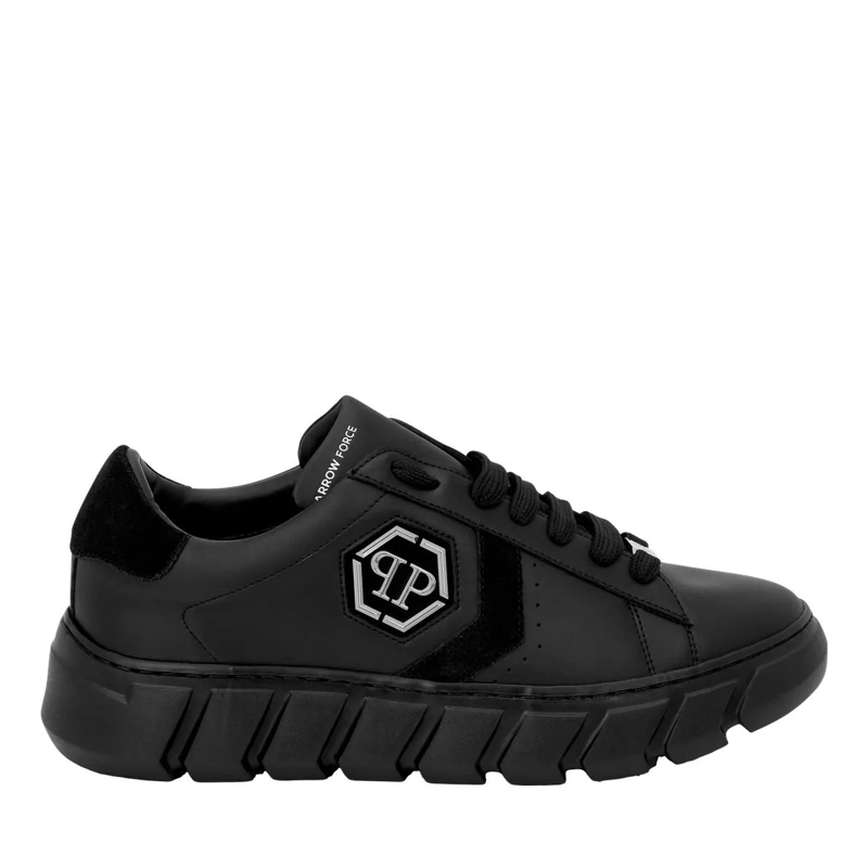 Philipp Plein Low-Top-Sneaker Lo-Top Turnschuhe Hexagon schwarz