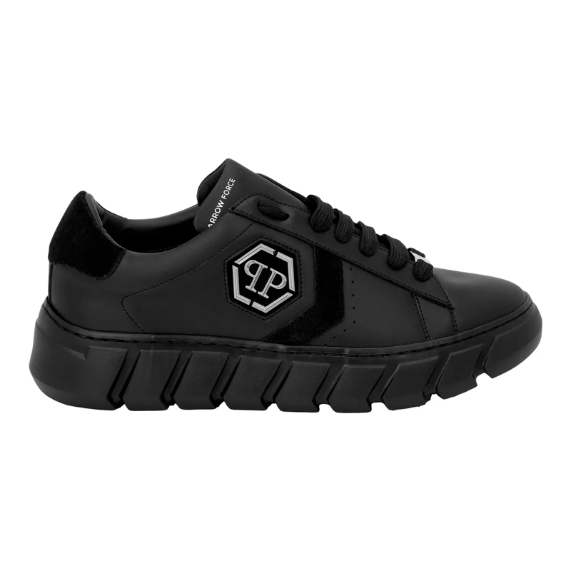 Philipp Plein Low-Top-Sneaker Lo-Top Turnschuhe Hexagon schwarz(Image 3)