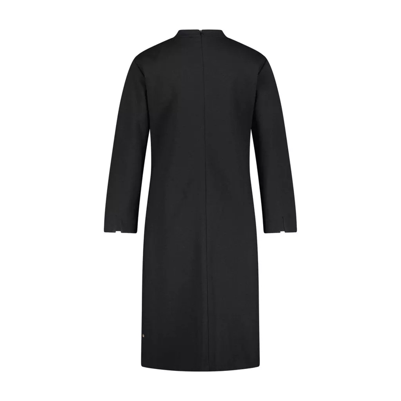 Louis and Mia Midikleid Midikleid aus Viskose-Jersey Schwarz(Image 3)