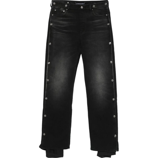 Y/Project  Collapsed Waist Jeans Faded Black/black schwarz