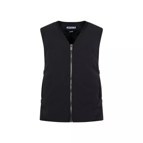 Jacquemus Black Le Gilet Carozzu Black 