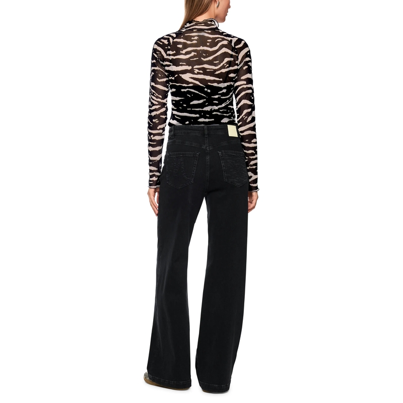 Marc Cain Longsleeve T-Shirt black(Image 3)