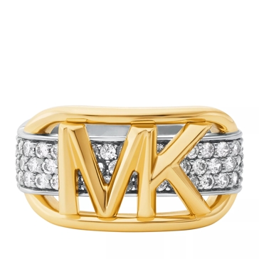 Michael Kors Sterling Silver Pavé Empire Link Ring 2-Tone | Ring