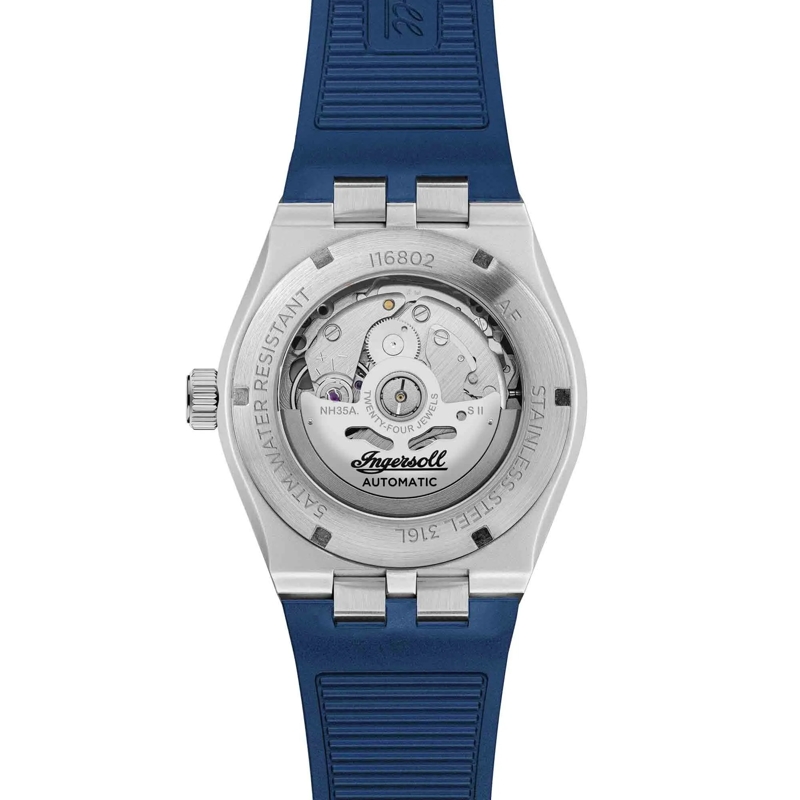 Ingersoll Automatikuhr Automatikuhr The Rider blau(Image 4)