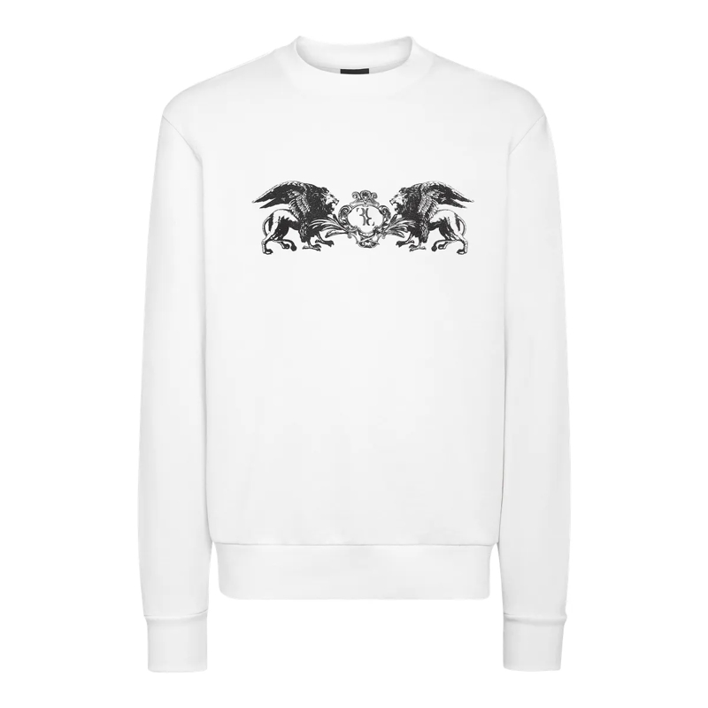 BILLIONAIRE Top Sweatshirt weiss