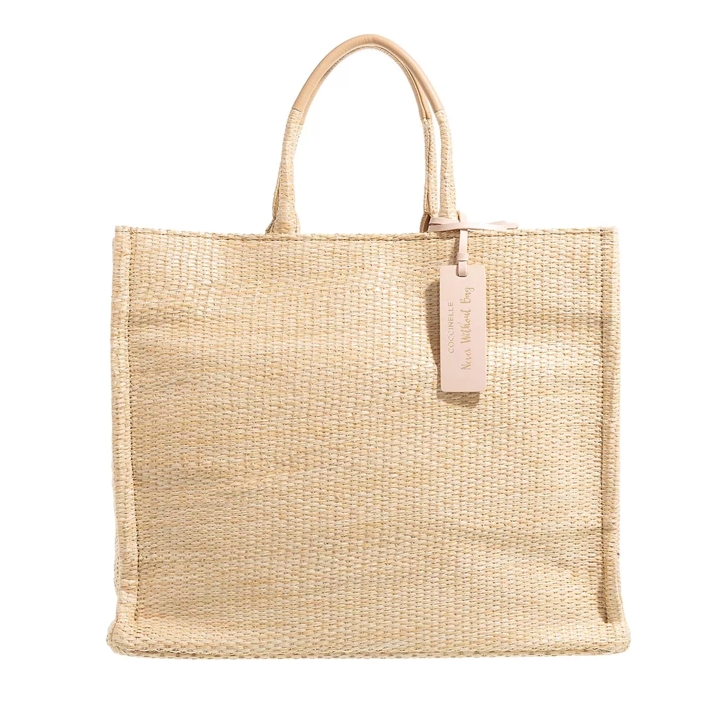 Straw hot sale shopper bag