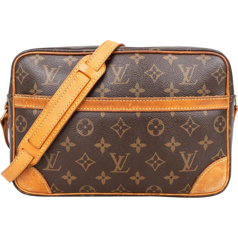 Louis Vuitton Tote Louis Vuitton Canvas Monogram Trocadero 27 Crossbo braun