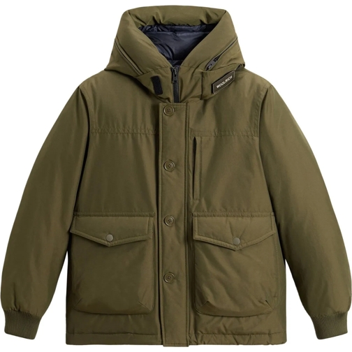 Woolrich Daunenjacken Coats Green grün