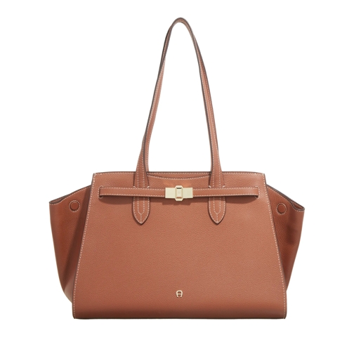 AIGNER Shopper Farah Cognac Brown