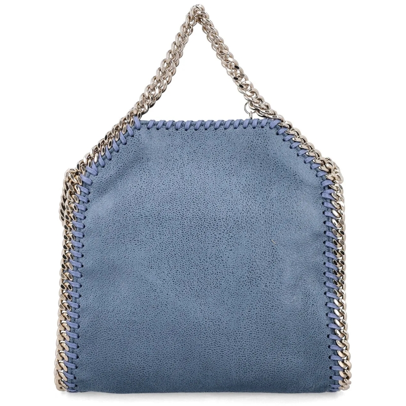 Stella McCartney Tote Tiny Falabella Gold Chain Feder Blue blau(Image 3)