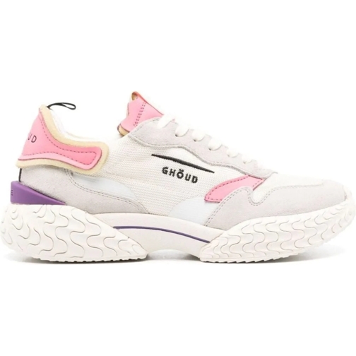 GHŌUD Low-Top Sneaker Tyre low wom leat/mesh wht/fuchsia weiß