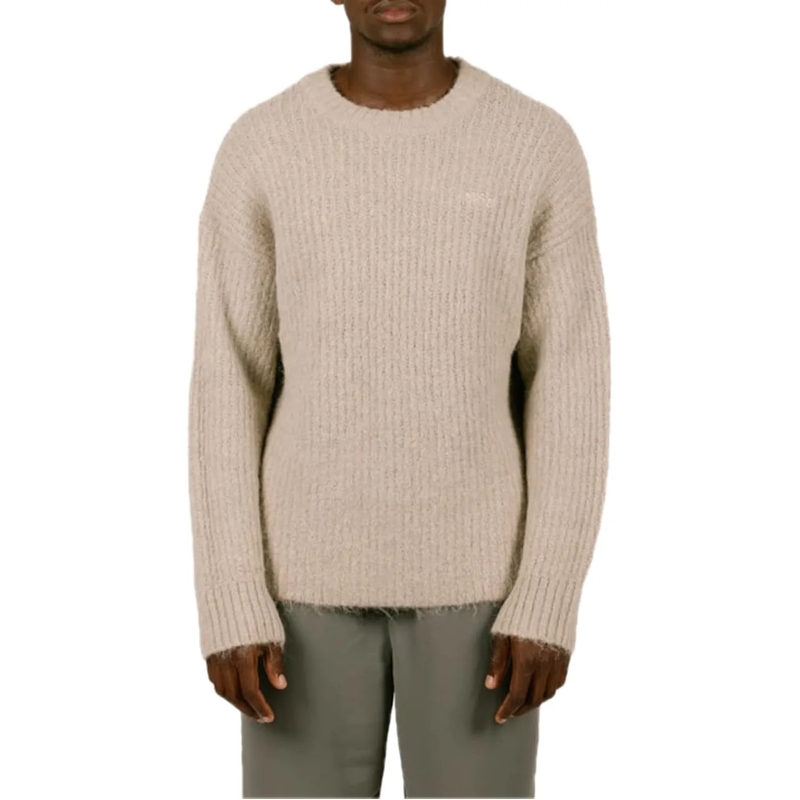 ØLÅF Pullover knit wol beige