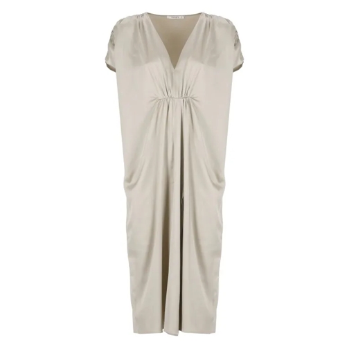 Kangra Beige Cashmere Viscose Dress Neutrals 