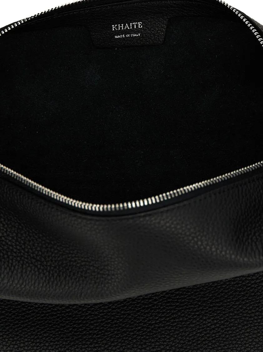 Khaite Hobo bags 'Medium Olivia Hobo' Shoulder Bag in zwart