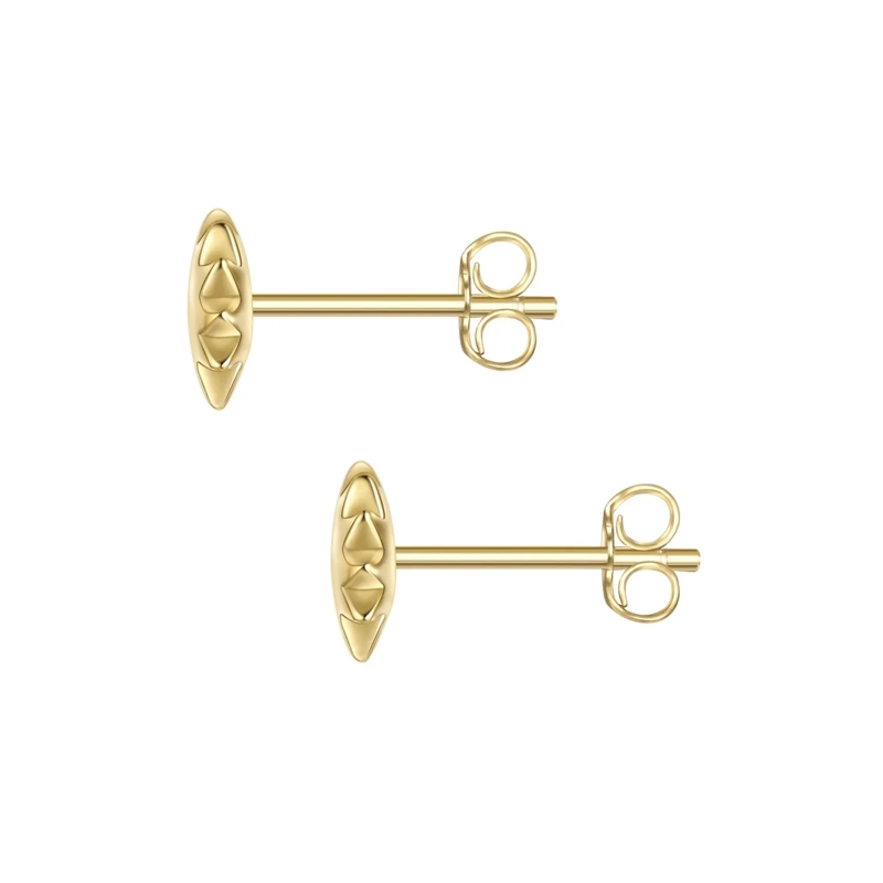 Glanzstücke München Ohrstecker Sterling Silber Ohrstecker Sonne gold(Image 2)